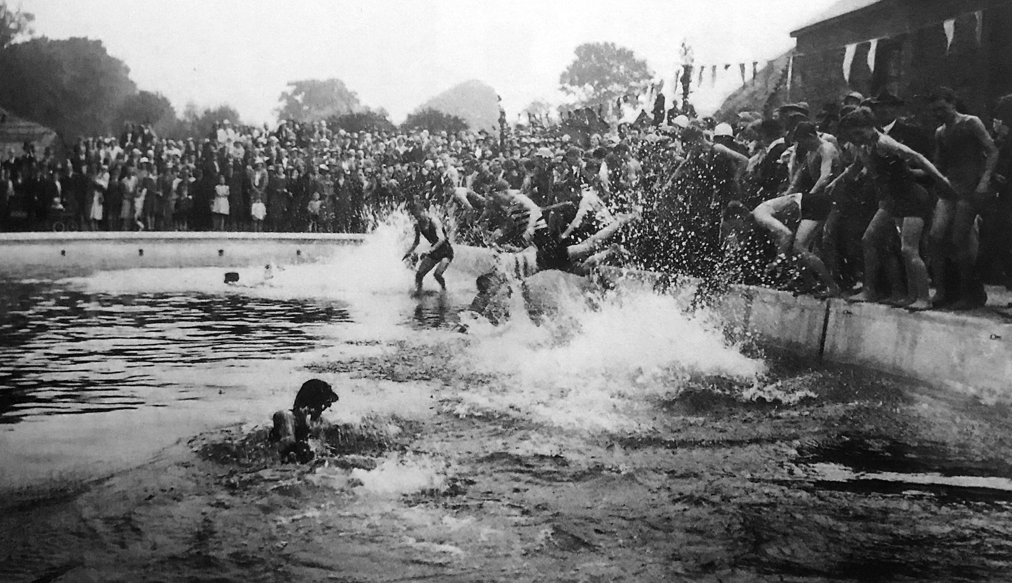 The grand opening in 1933.