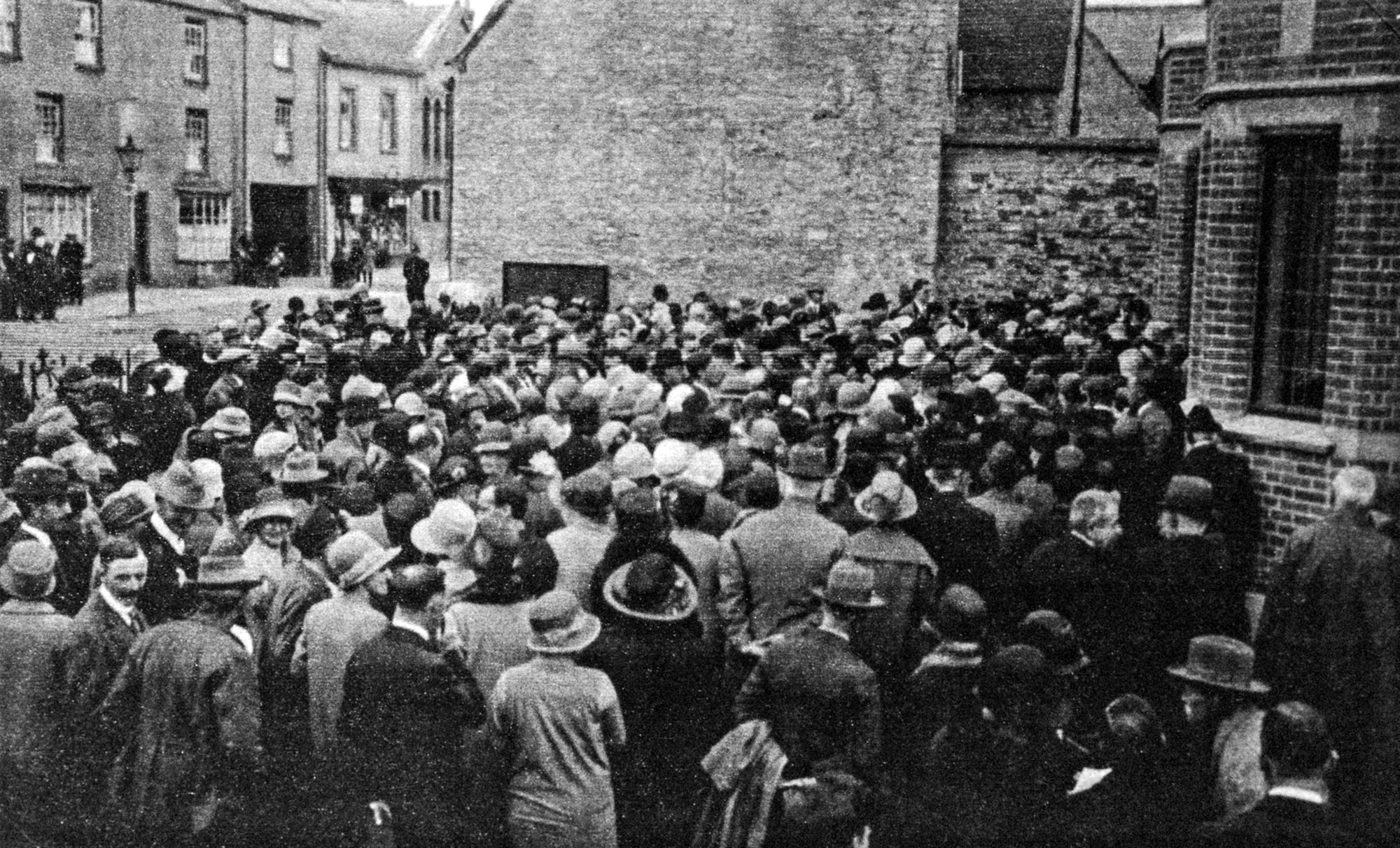 Opening of the new church, 23rd June 1927.