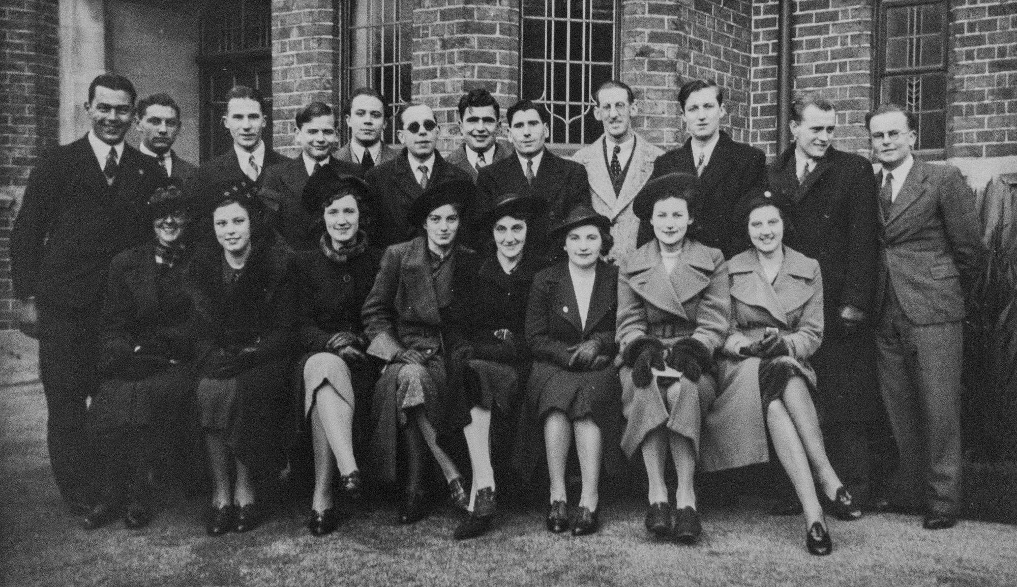 Bicester Methodist Sunday School teachers in 1939 (George is the 5th man from the left).