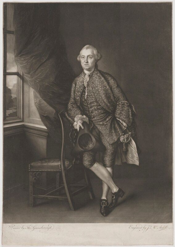 Sir Edward Turner, 2nd Bt
by James Macardell, after Thomas Gainsborough
mezzotint, 1763 (1762)
NPG D39450
© National Portrait Gallery, London